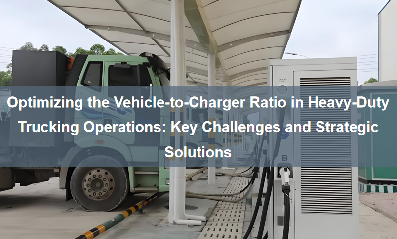 The Vehicle-to-Charger Ratio in Heavy-Duty Trucking Operations: Key Challenges and Strategic Solutions